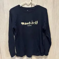 mont-bellネイビー長袖カットソー　160cm