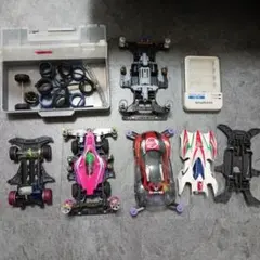 TAMIYA ミニ四駆 慣らし済 片軸モーター まとめ売り モーターケース付