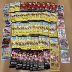 ワンピースカード ポケモンカード サーチ済みまとめ58パック - メルカリ