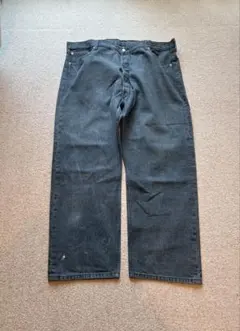 Levi's 501 ブラックデニム バギー