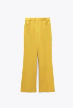 ZARA イエローフレアパンツ