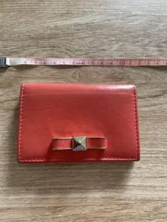 FURLA 名刺入れ カードケース ピンク リボンのサムネイル
