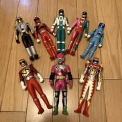 戦隊ヒーロー ソフビ フィギュア 15体セット - メルカリ