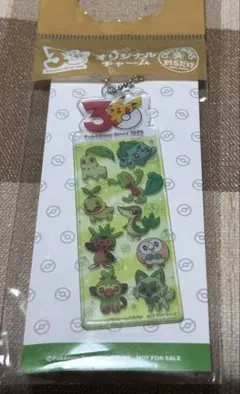 Pokémon】非売品ポケモン 30周年 オリジナルチャーム 4種セット - メルカリ