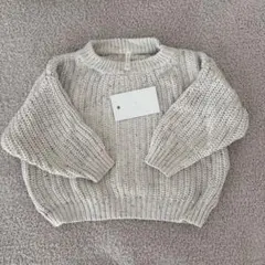 OAT Sprinkle Knit Chunky Sweater1-2Y