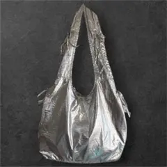 Ray Cassin ショルダーバッグ シルバー ドロスト 軽量 大容量 美品のサムネイル
