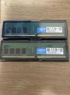 Crucial DDR4 32GB セット16GB 2400MHz x2DIMM - メルカリ