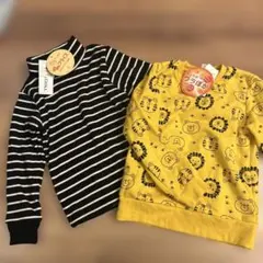 キッズ トレーナー 2点セット暖かふわふわ