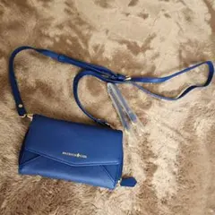 PATRICK COX 青 ショルダーバッグ