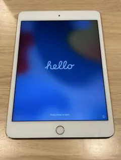 Apple iPad mini 4 ゴールド16GB｜初期化・動作確認済み