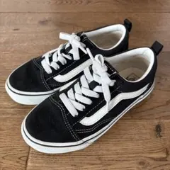 ⭐︎美品⭐︎ バンズ　オールドスクール　キッズ スニーカー ブラック　21cm
