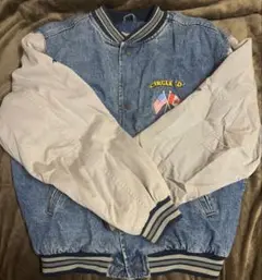 デニムジャケット　スタジャン　古着