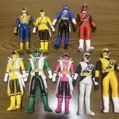 恐竜戦隊ジュウレンジャー ソフビ 6体セット 匿名配送 - メルカリ