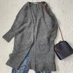 厚手カーディガン