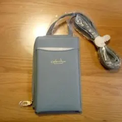 スマホショルダーバッグ ライトブルー