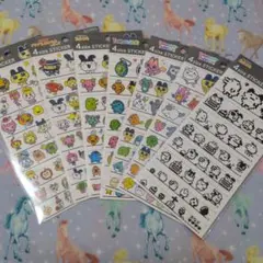 正規品　たまごっち ステッカー 4サイズ 7シートセット