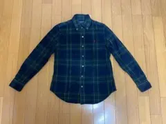 ジムフレックス　タータンチェック　ボタンダウン　ネルシャツ　長袖　サイズ12