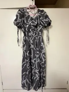 しまむら maki melume リボン柄 원피스