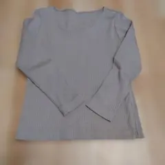 グリーンレーベルリラクシング　長袖リブニットトップス