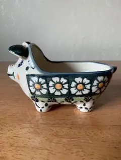 新品）ポーランド食器 豚さん貯金箱 - メルカリ