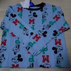 ミッキーマウス プリント Tシャツ 120センチ