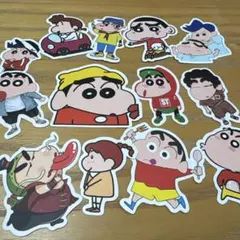 しんちゃん　ステッカーシール　多数枚