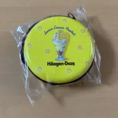 ハーゲンダッツ　ファスナー付き丸缶ケース