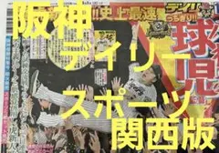 ❗阪神優勝決定日❗翌日の 9月8日(月)朝刊　スポーツ新聞❗デイリースポーツ❗