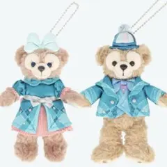 ぬいぐるみバッジ　ダッフィー　シェリーメイ　ジュビリー　25周年 ぬいバ