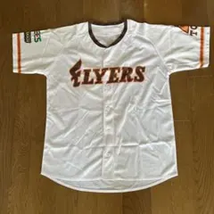 FLYERS ユニフォーム ホワイトとブラウンのサムネイル