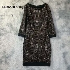 TADASHI SHOJI ノースリーブひざ丈ワンピース - メルカリ