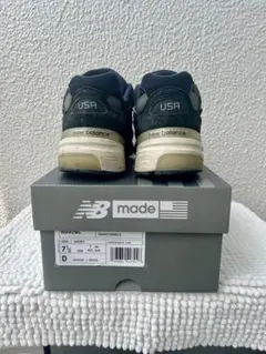 New Balance M992BL ニューバランス992 ブラック US7.5
