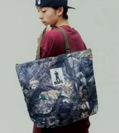 アベイシングエイプ TREE EDGE CAMOトートバッグ