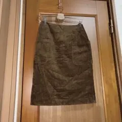 コーデュロイ スカート 冬服 カジュアル レディース