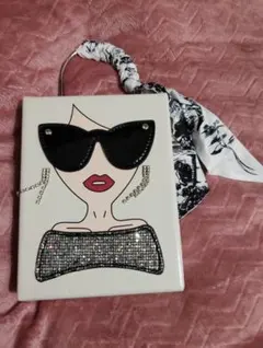 Natrugo 女性イラスト 2wayバッグ