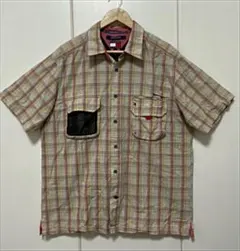 希少　TOMMY JEANS フィッシングシャツ　キャンプ　アウトドア