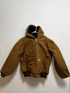 Carhartt フード付きブラウンジャケット A80
