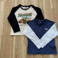 バースデイ 西松屋 長袖 Tシャツ キッズ ２枚