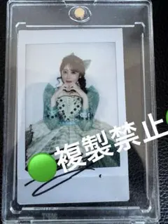 FRUITS ZIPPER 櫻井優衣 直筆サイン入り チェキ 2枚セット生誕衣装
