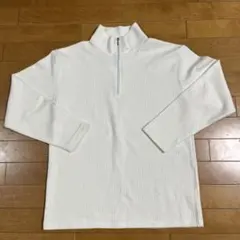 KANSAI YAMAMOTO ハーフジップ ニット オフホワイト L