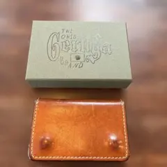Geruga ゲルガ　レザーカードケース　 イエロー　ケルト&コブラ