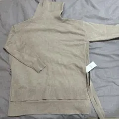 モカ色 フリーサイズ ニットセーター　新品未使用