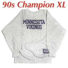 90s チャンピオン リバースウィーブ NFLバイキングス ビンテージスウェット