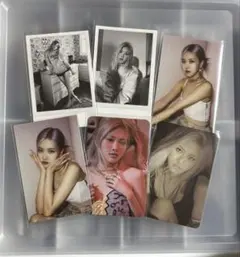 blackpink ロゼ　トレカ BLACKPINK ロゼ ROSE トレカ 韓国限定 6枚セット⑤ - メルカリ