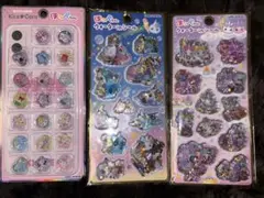 【国内正規品】ほっぺちゃんウォーターinシール おはじきシール 3点set