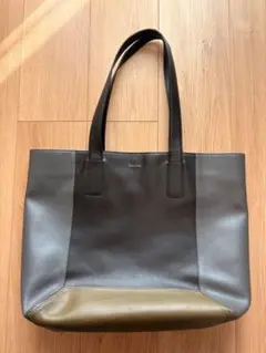 ポールスミス コントラストカラー ブロック レザー トートバッグ