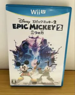 【WiiU 】 ディズニー　エピック ミッキー2 二つの力　中古ソフト