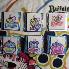 ラ*ィ様 エンジェルブルー ラバーキーホルダー　５種　➕️　ししゅうステッカー1