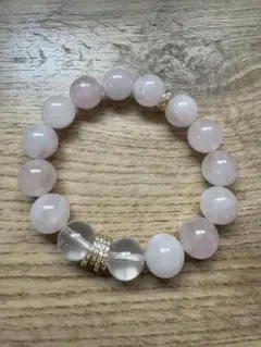 ローズクォーツ パワーストーンブレスレット