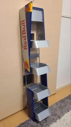 Red Bull ディスプレイラック 4段 シェルフ